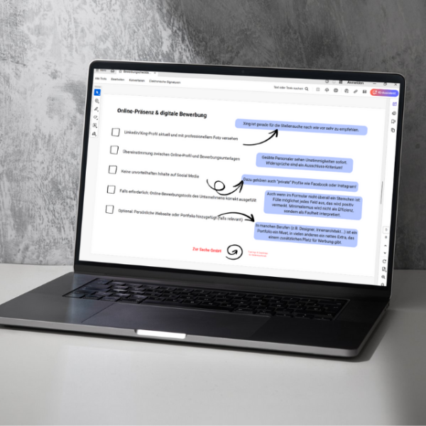 Bewerbungs-Checkliste Professional | Perfekte Bewerbung leicht gemacht – Bild 2