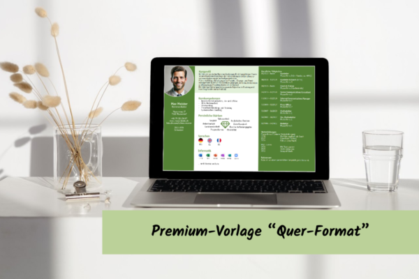 Premium-Vorlage Querformat